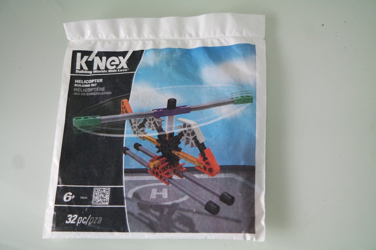 Knex Helicopter 76444 polyback